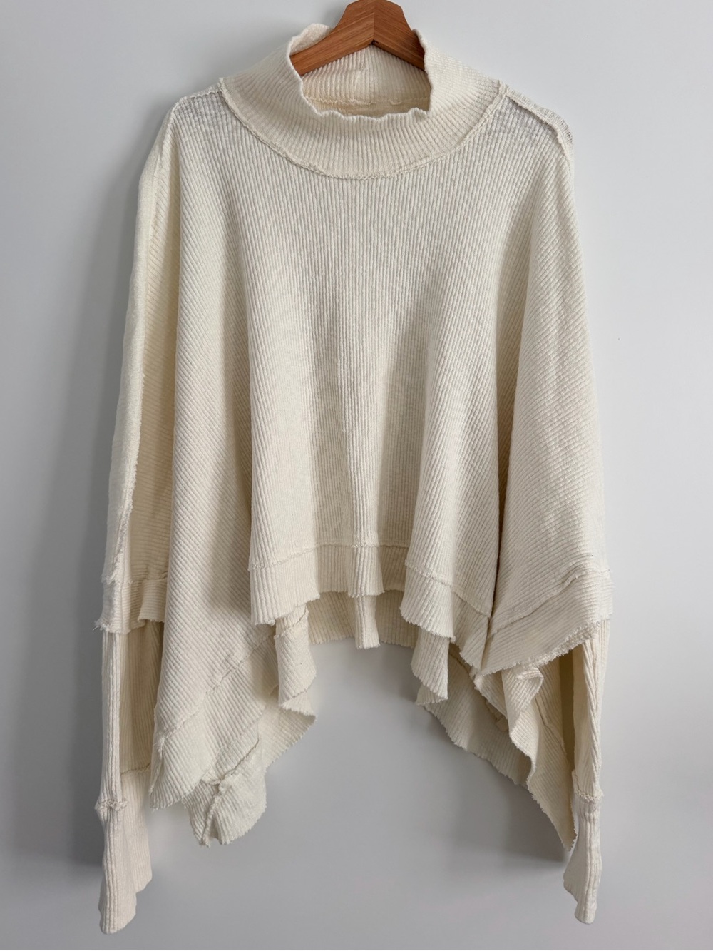 Free People Moon Daisy Turtleneck Rib Top